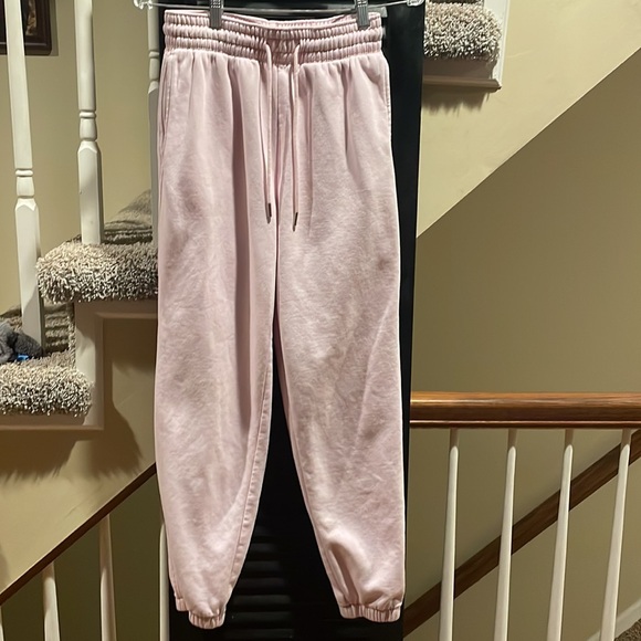 Pink H & M Sweatpants size small - Picture 3 of 5